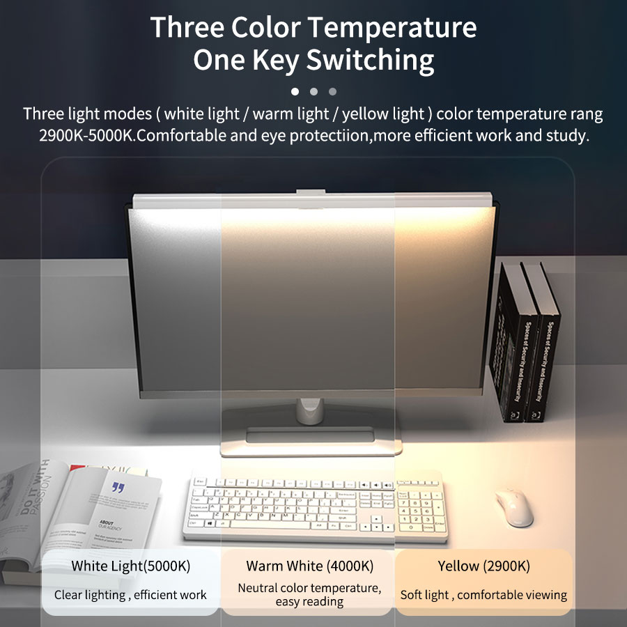 50cm LED Monitor Light Bar Scr - огляд і ціна Desk Setup Lamp