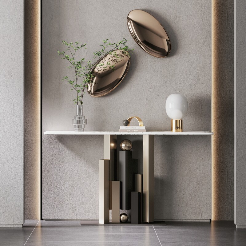 glamour Delicacy Console Table - огляд і ціна Desk Setup Minimalist