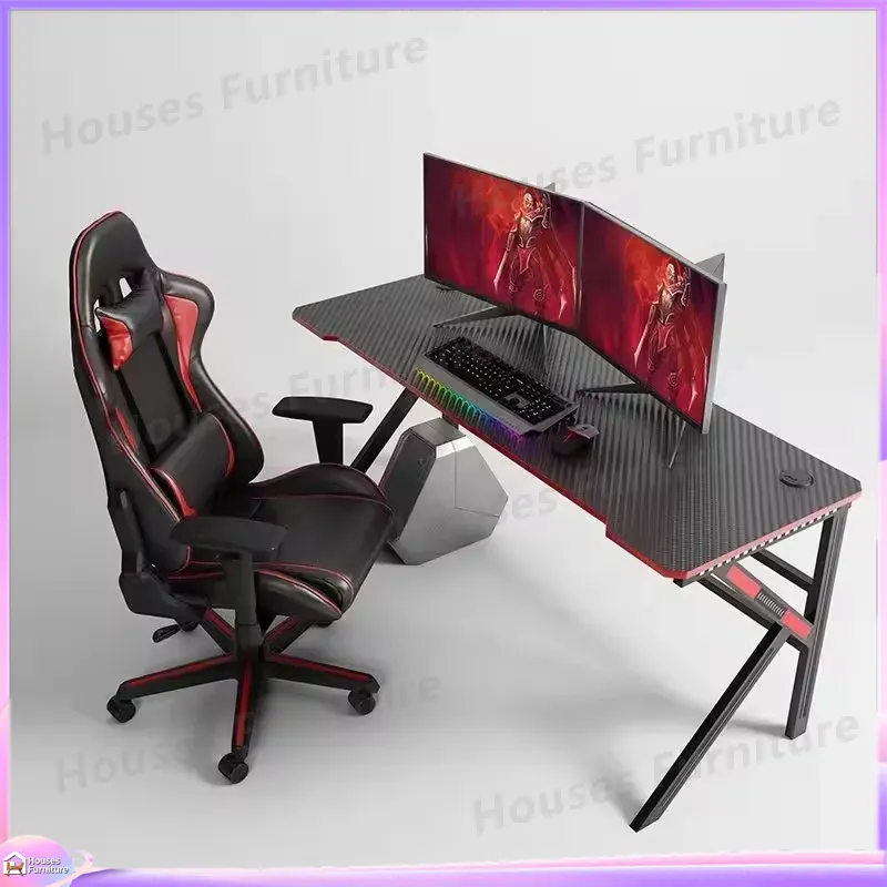 Adjustable Height RGB LED Gami - огляд і ціна Desk Setup L Shaped