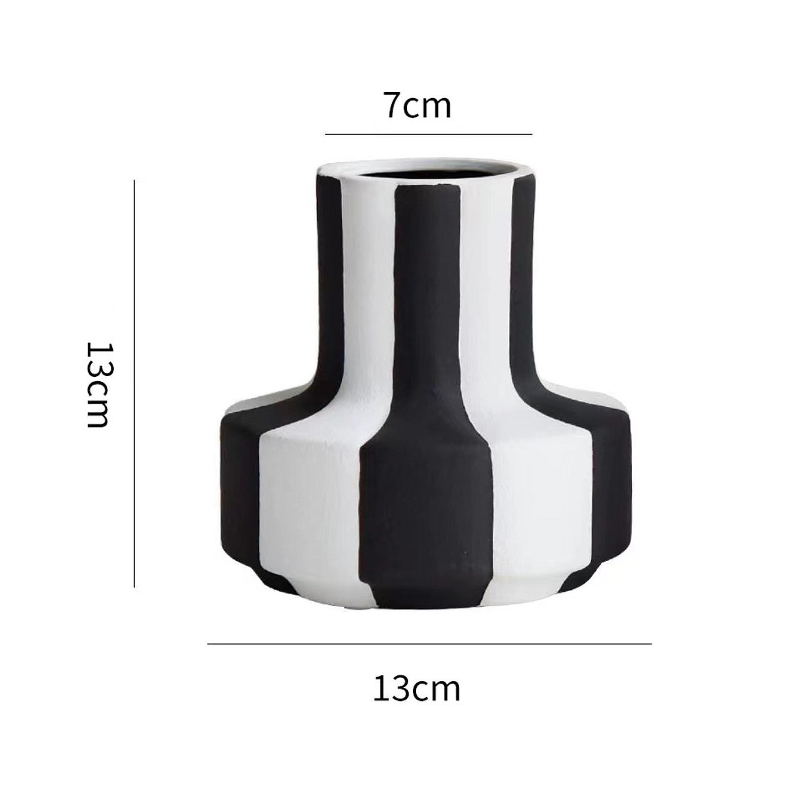 Elegant Black White Stripe Pla - огляд і ціна Desk Setup Minimalist