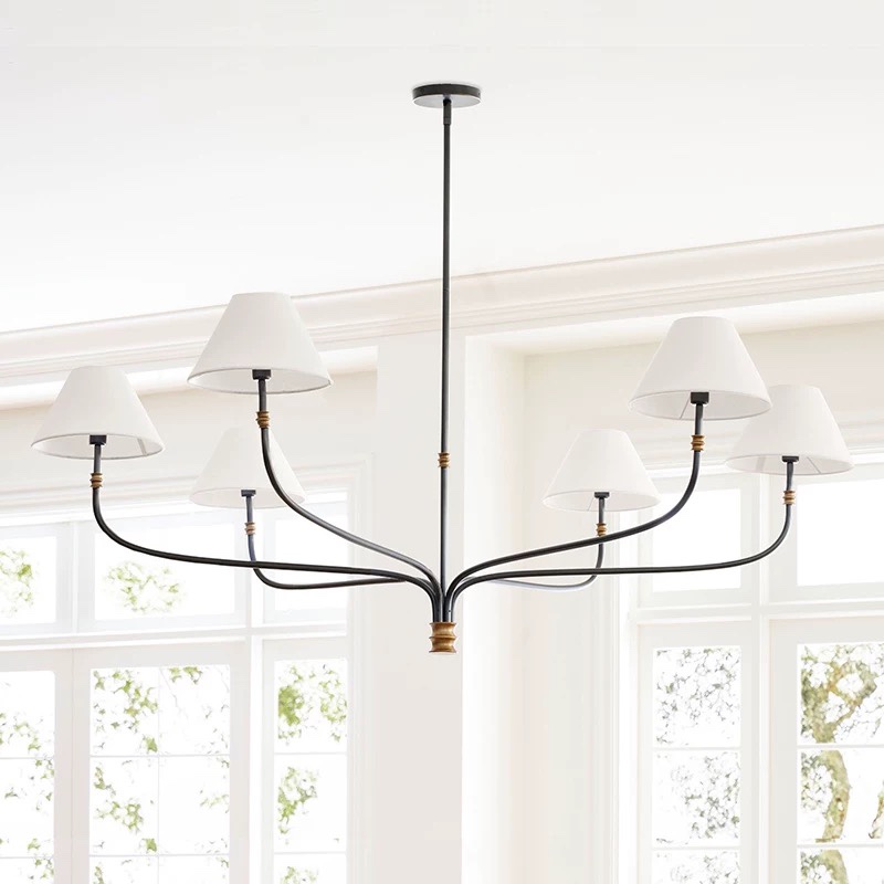 French Table Dining Chandelier - огляд і ціна Desk Setup Minimalist