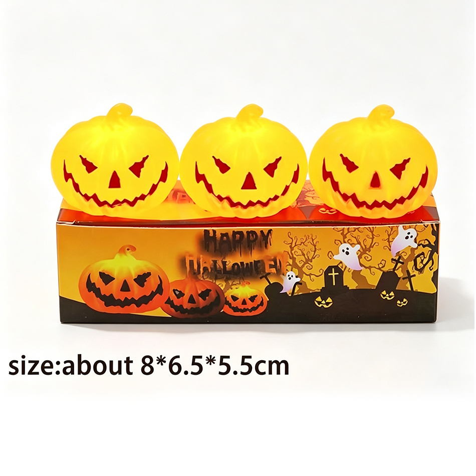 LED Pumpkin Lamp Warm Light Ja - огляд і ціна Desk Setup Lamp